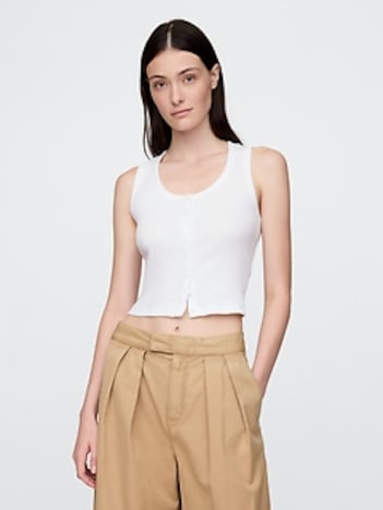 Rib Crop Top
