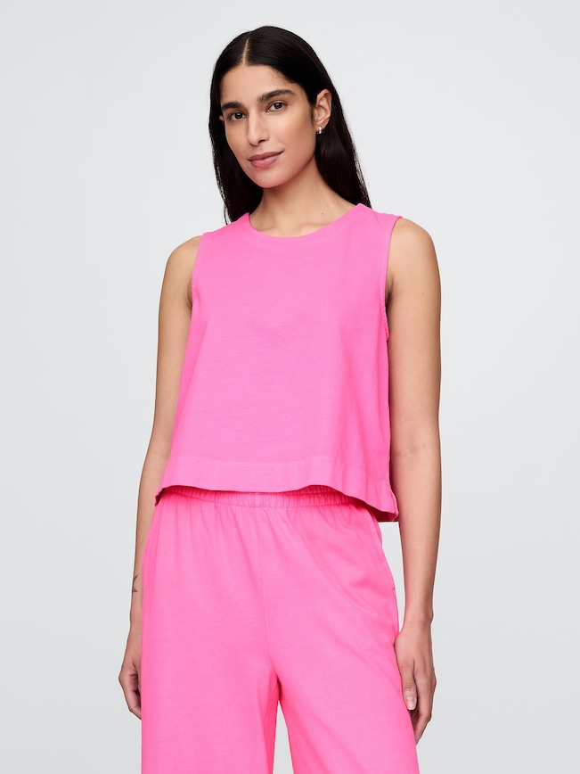 Heavyweight Organic Cotton Shell Tank Top