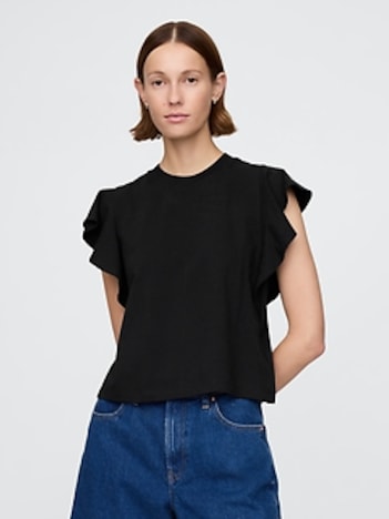 Organic Cotton VintageSoft Heavyweight Crop T-Shirt