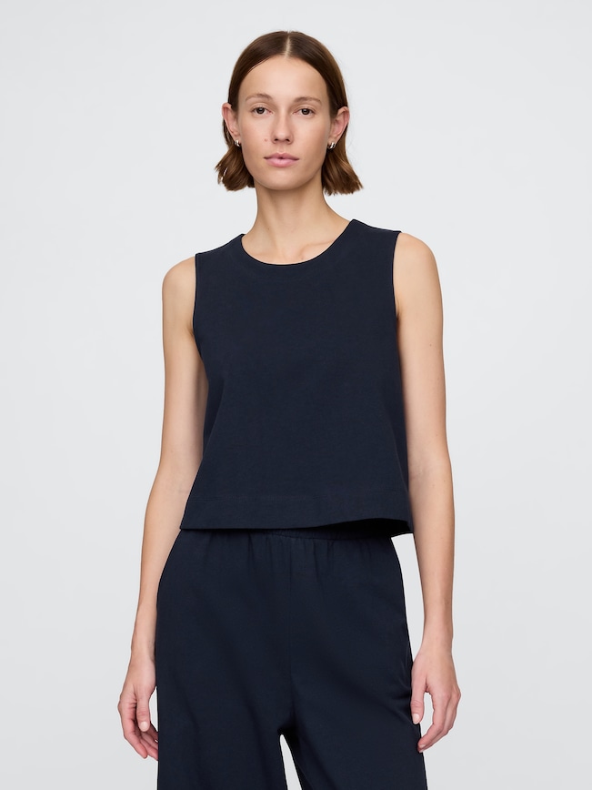 Heavyweight Organic Cotton Shell Tank Top