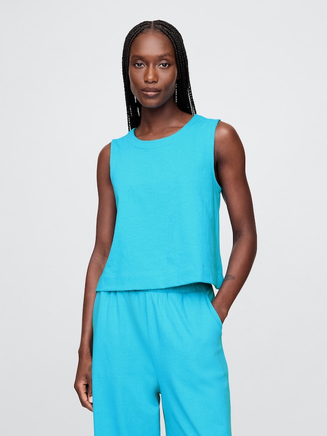 Heavyweight Organic Cotton Shell Tank Top