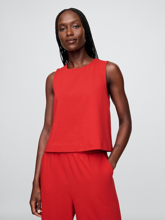 Heavyweight Organic Cotton Shell Tank Top