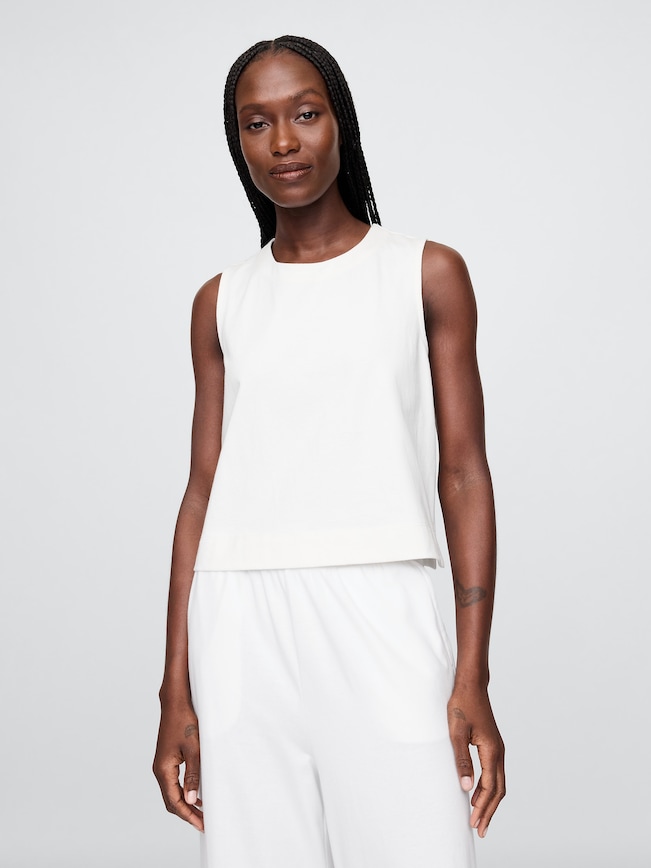 Heavyweight Organic Cotton Shell Tank Top