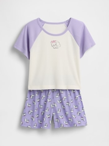 Gap × Disney Kids Recycled PJ Short Set